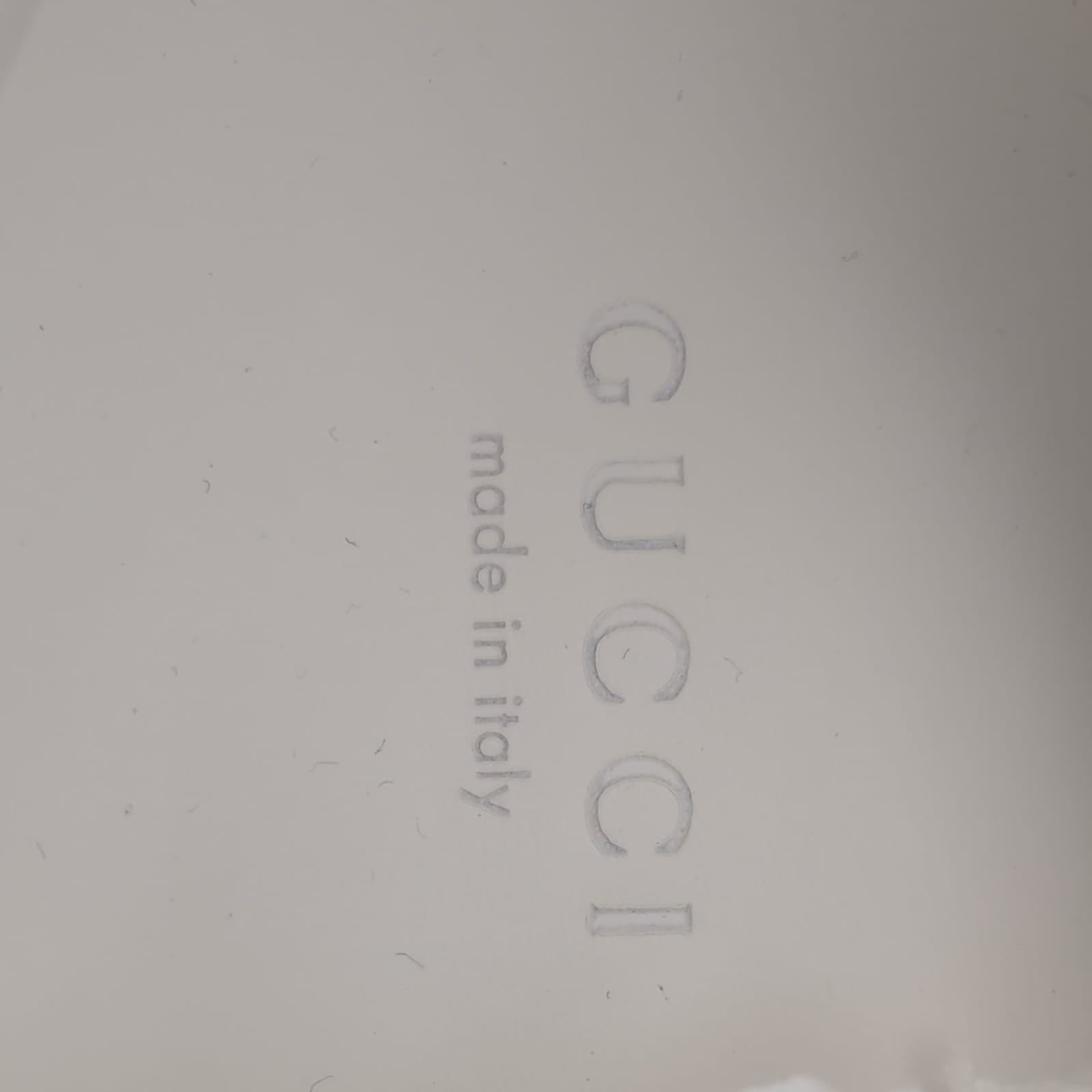 Gucci Ace Sneakers With Bae White 40.5