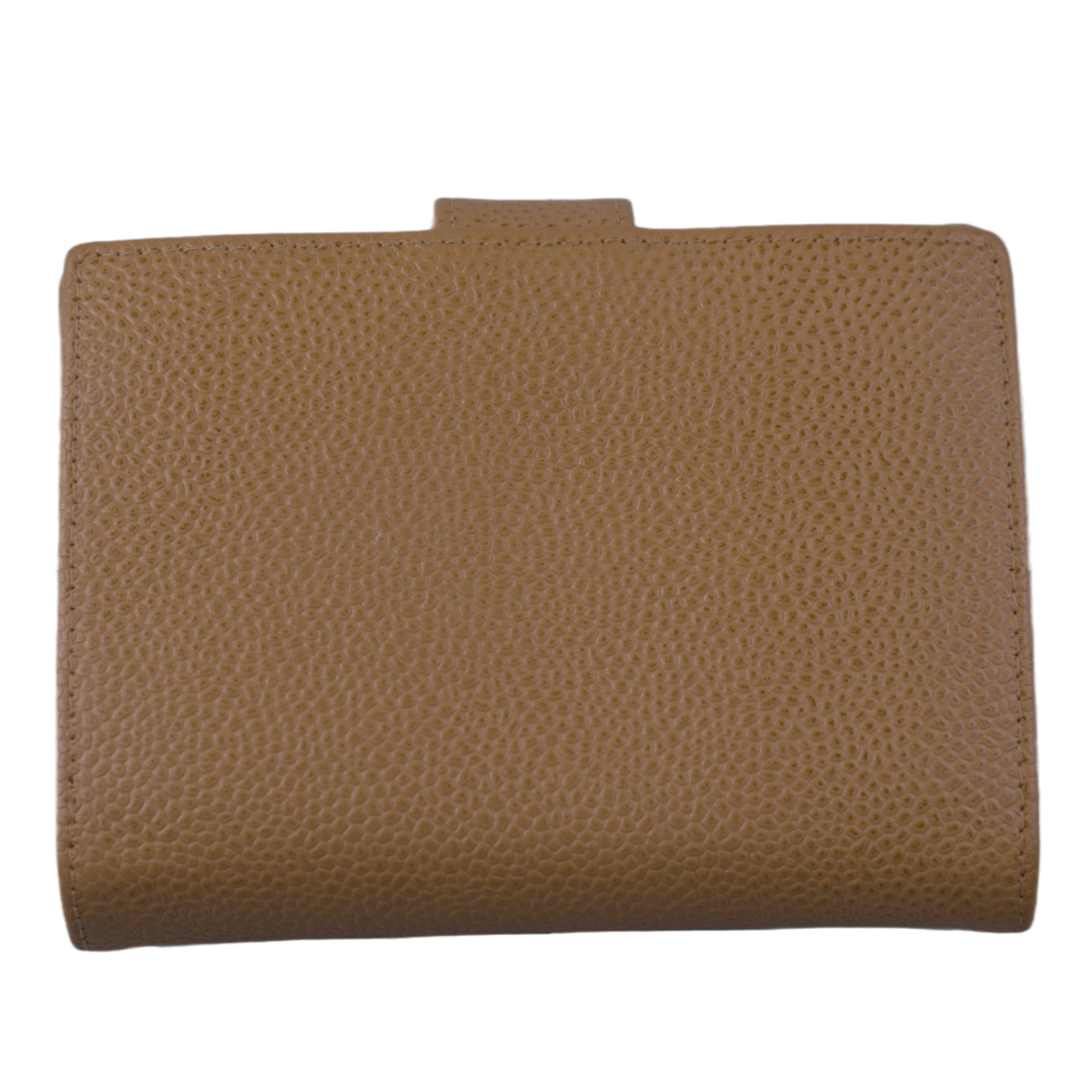 Chanel Caviar CC Timeless Bifold Wallet Beige