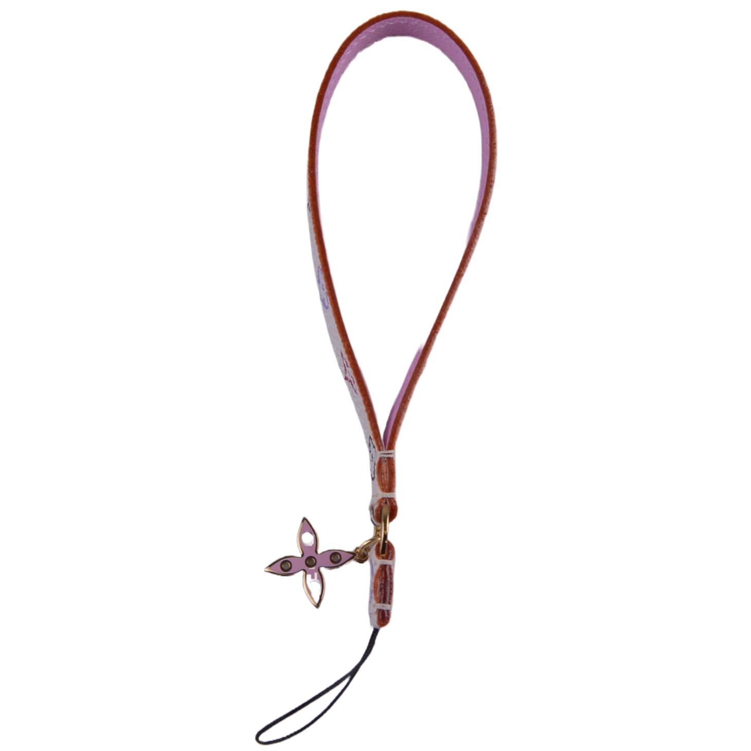 Louis Vuitton Monogram Leather Multicolor Phone Strap