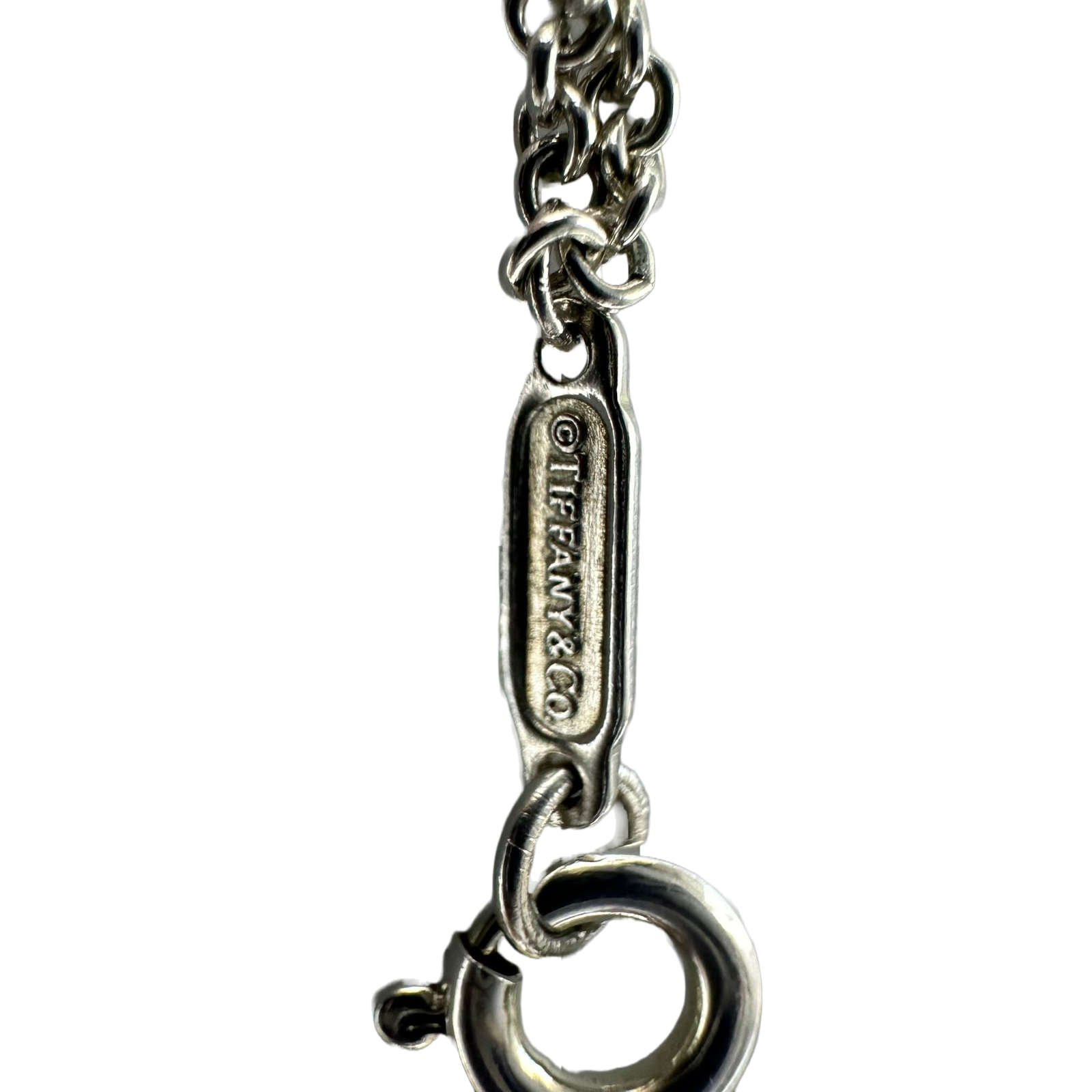 Tiffany & Co. Infinity Double Chain Link Bracelet Sterling Silver