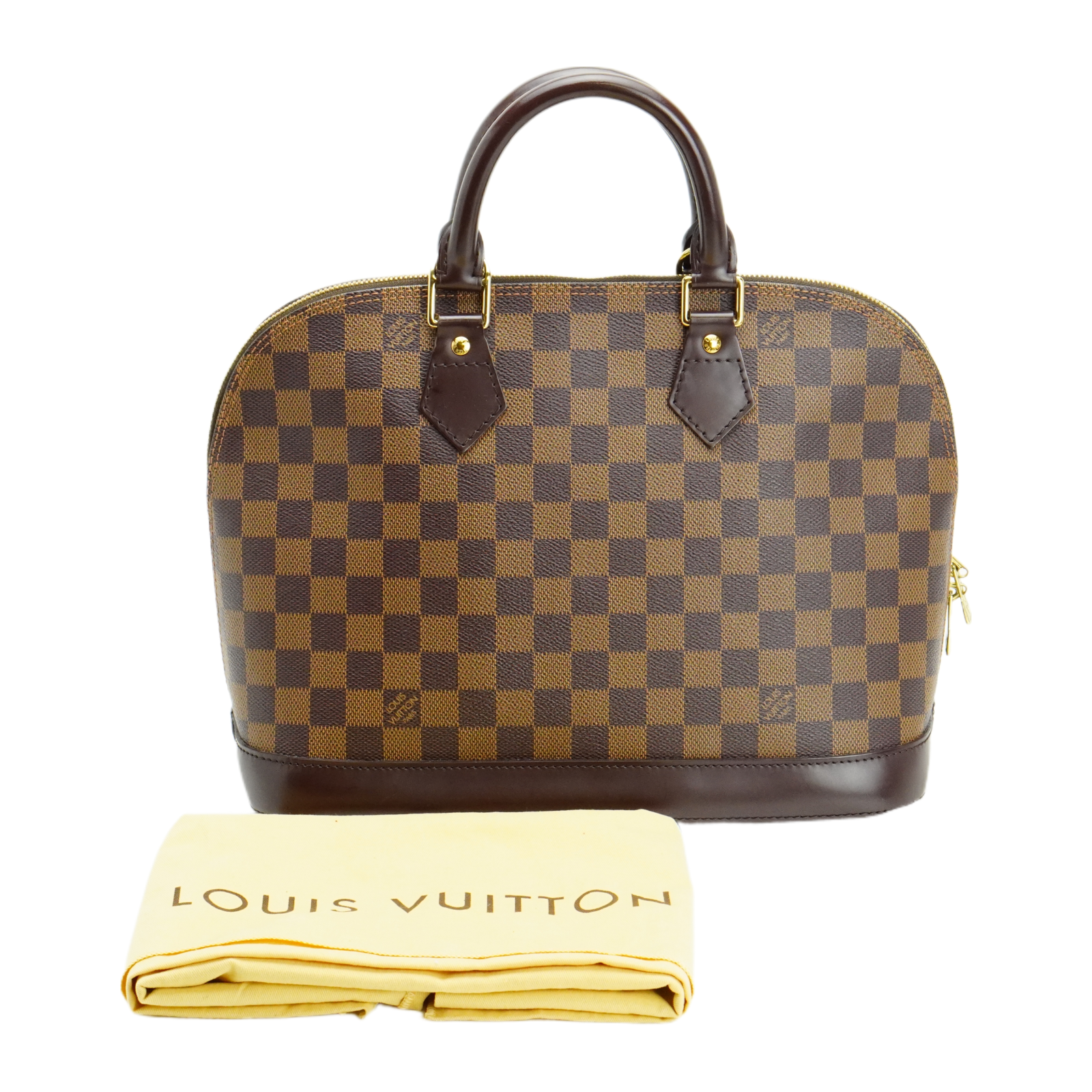 Louis Vuitton Damier Ebene Alma Pm Bag