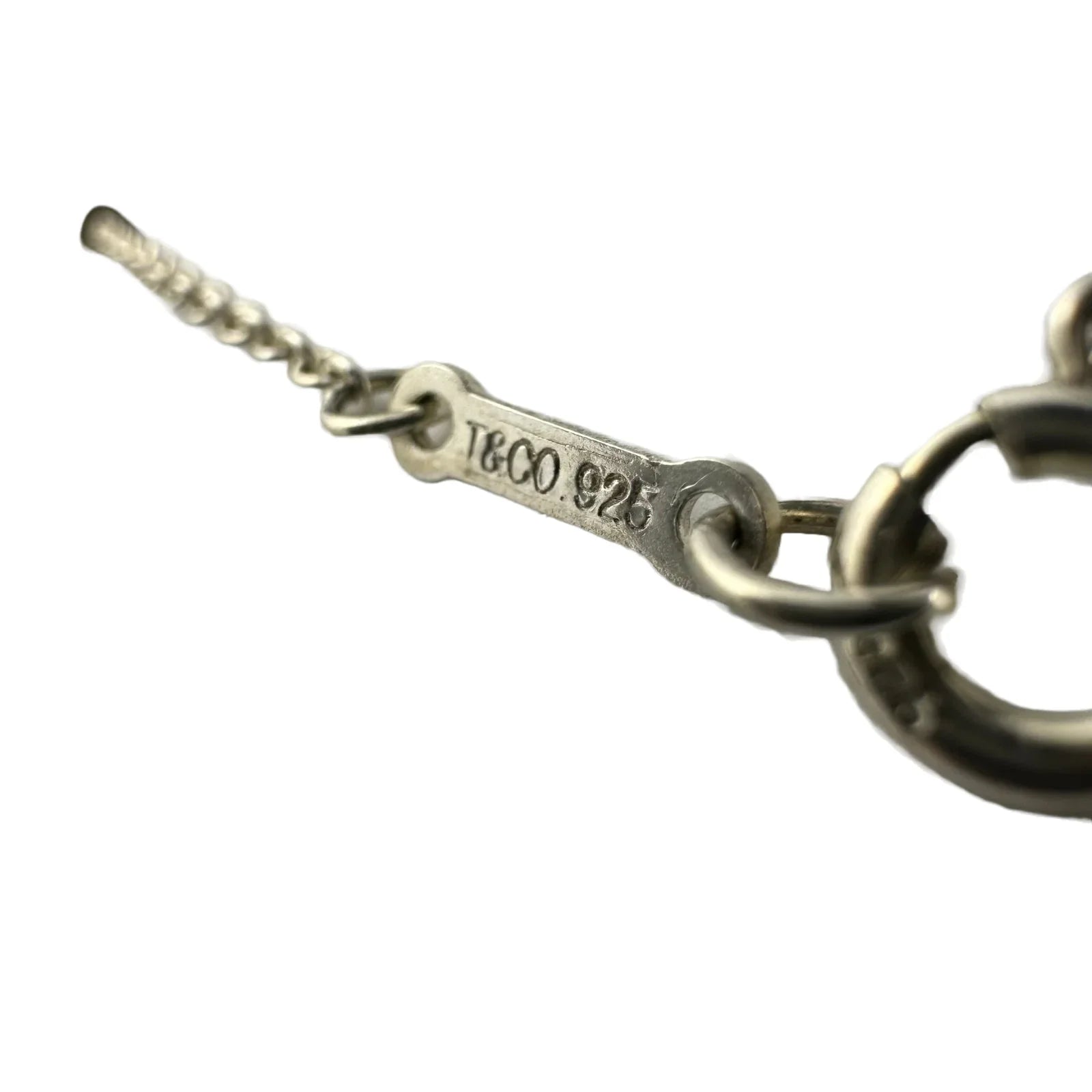 Tiffany & Co Paloma's Graffiti X Pendant Necklace Sterling Silver