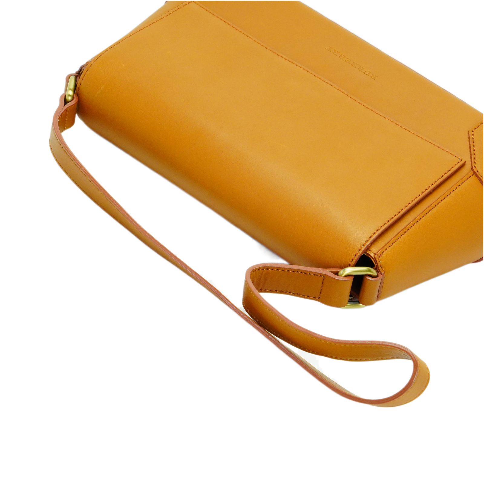 Burberry Leather Shoulder Bag Brown