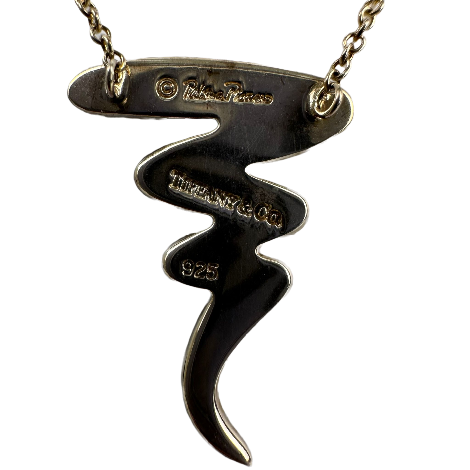 Tiffany & Co Paloma Picasso Necklace Sterling Silver