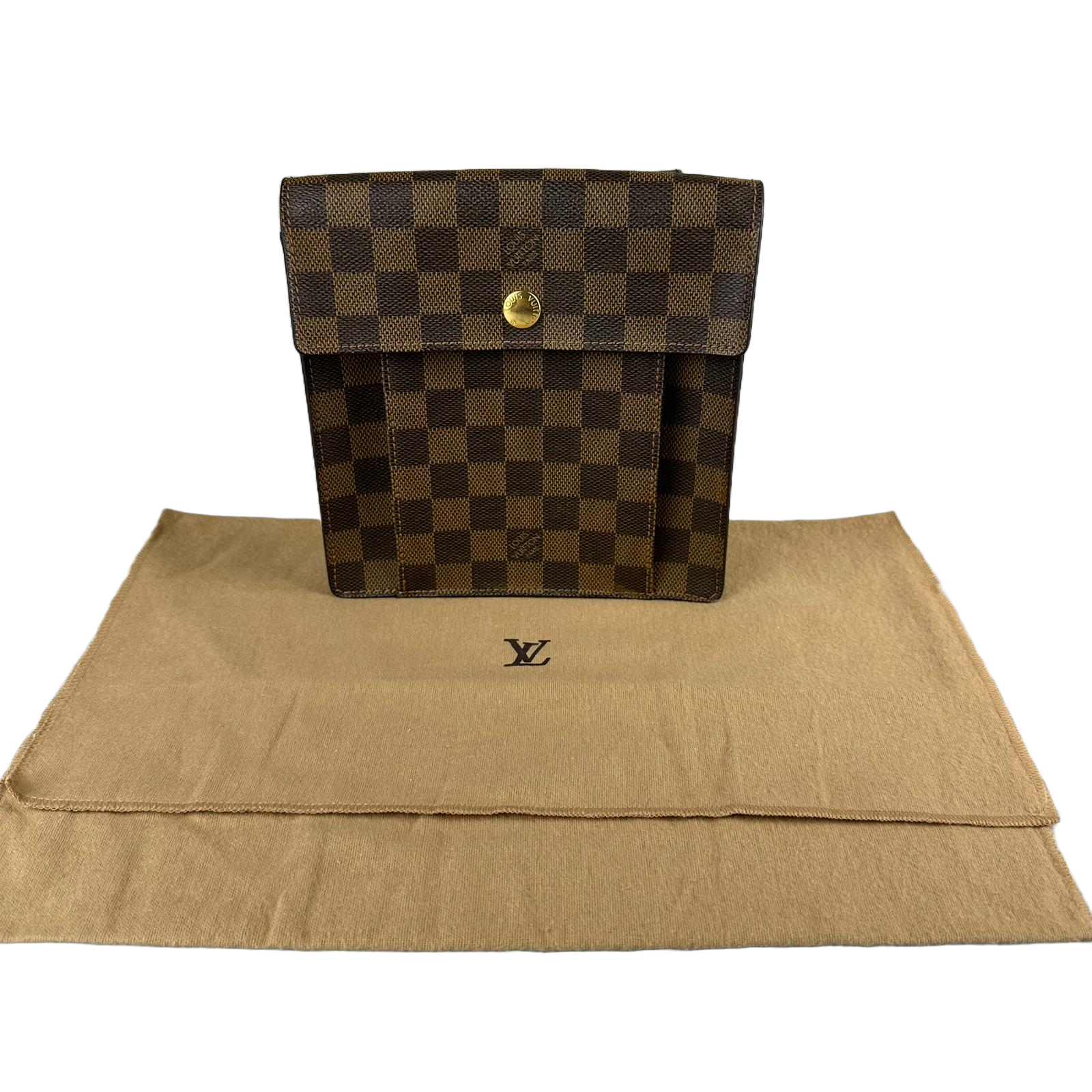 Louis Vuitton Damier Ebene Monogram Pimlico Messenger Bag