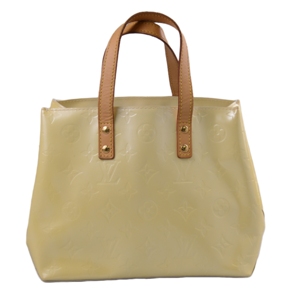 Louis Vuitton Monogram Vernis Reade PM Bag Yellow