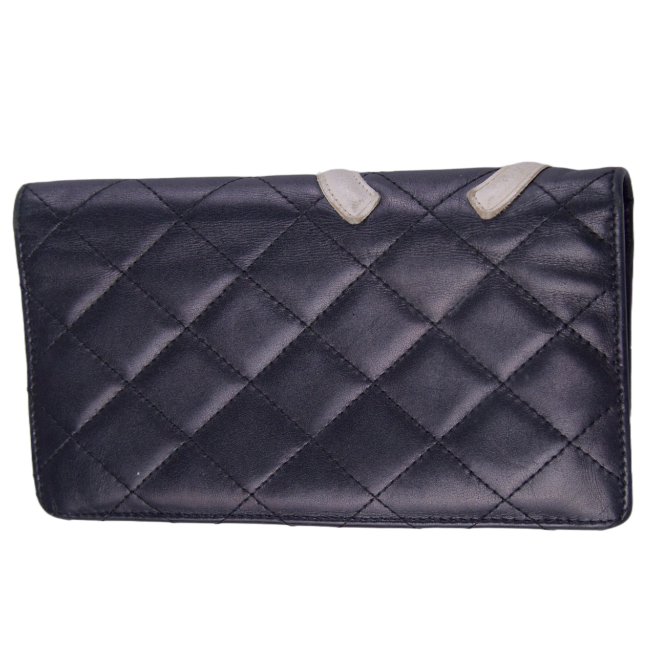 Chanel Ligne Cambon Yen Long Wallet Black