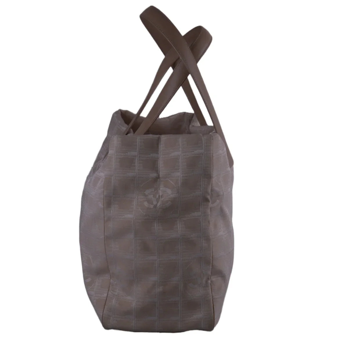 Chanel Travel Line Tote Bag Beige