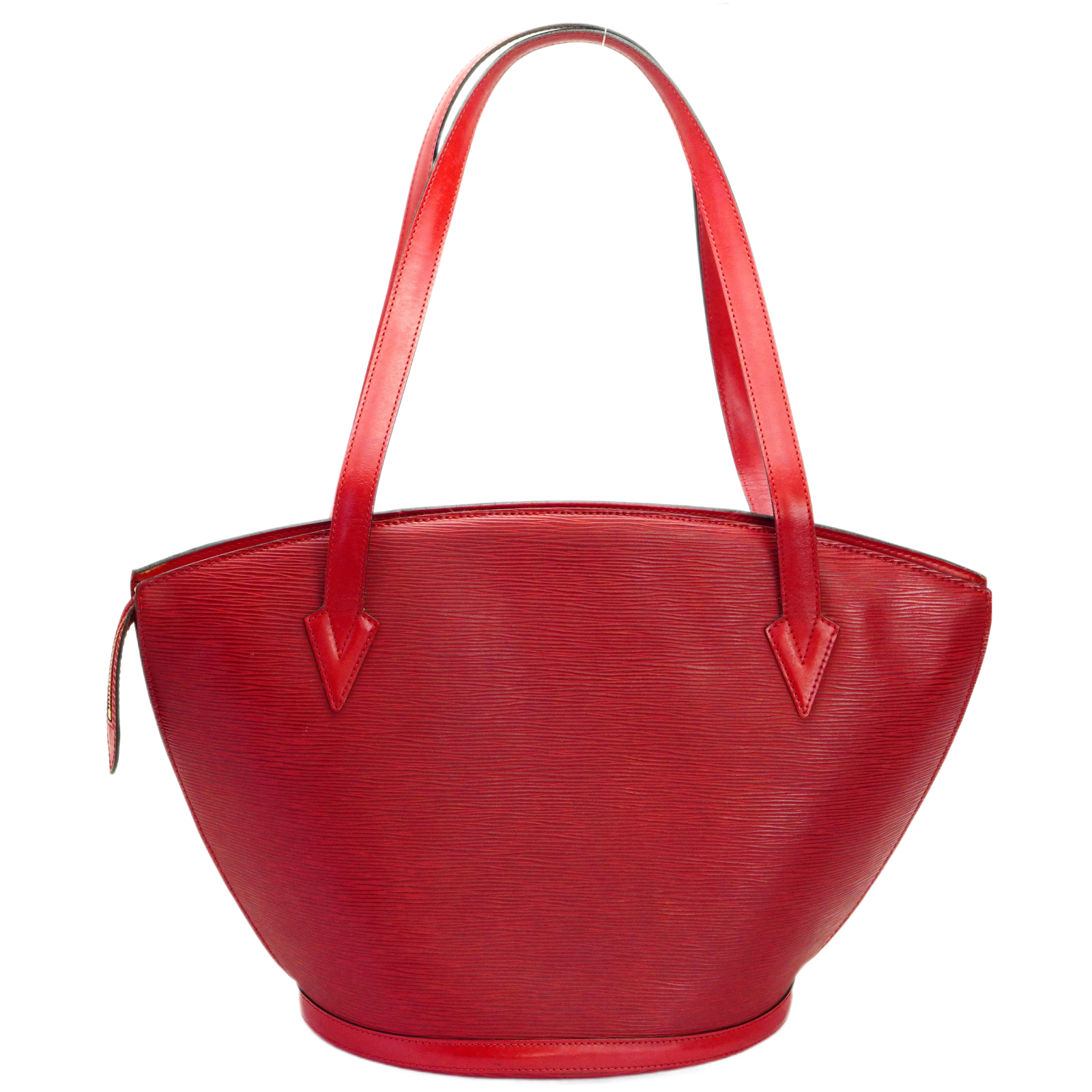 Louis Vuitton Saint Jacques Epi Leather Shoulder Bag Red