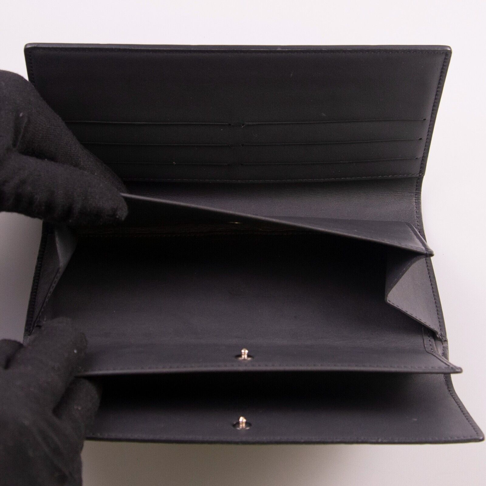 Louis Vuitton Matte Leather Portefeuille International Long Wallet