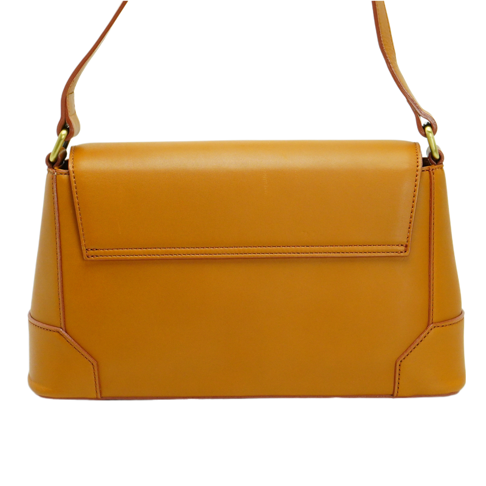 Burberry Leather Shoulder Bag Brown