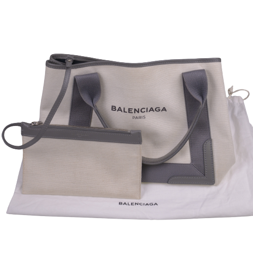 Balenciaga Cabas Small S Tote Bag Grey