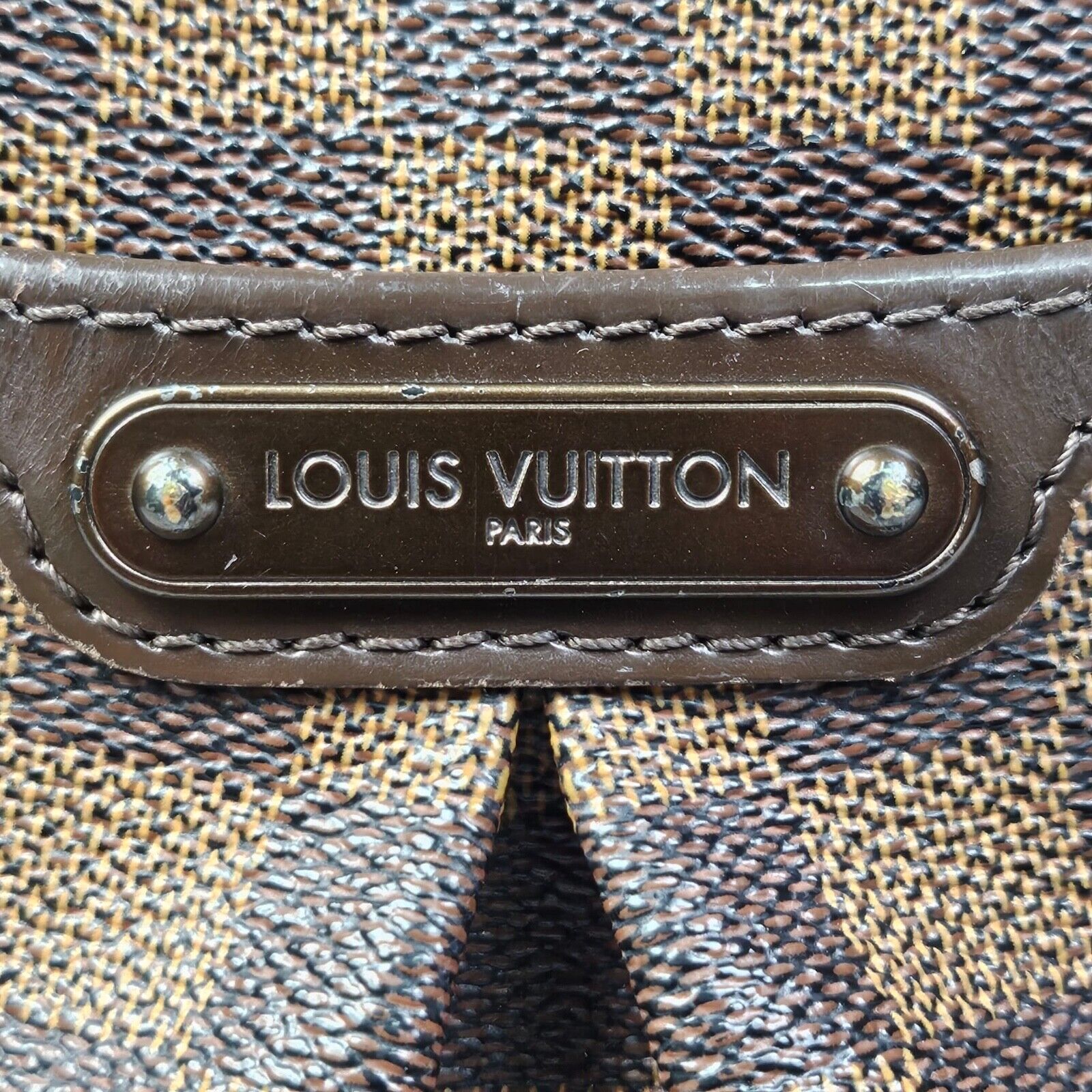 Louis Vuitton Bloomsbury PM Damier Ebene Shoulder Bag