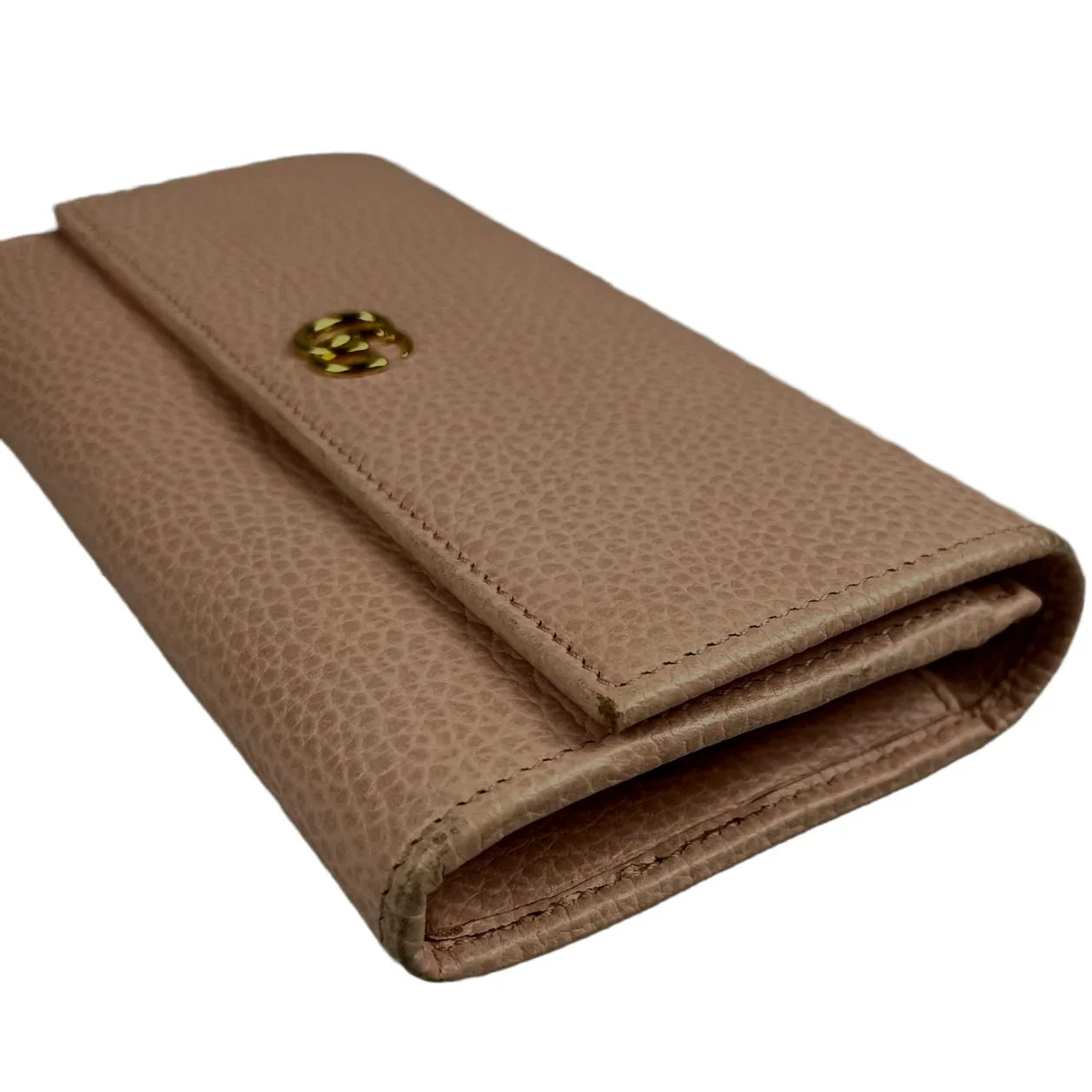 Gucci GG Marmont Continental Long Wallet Pink