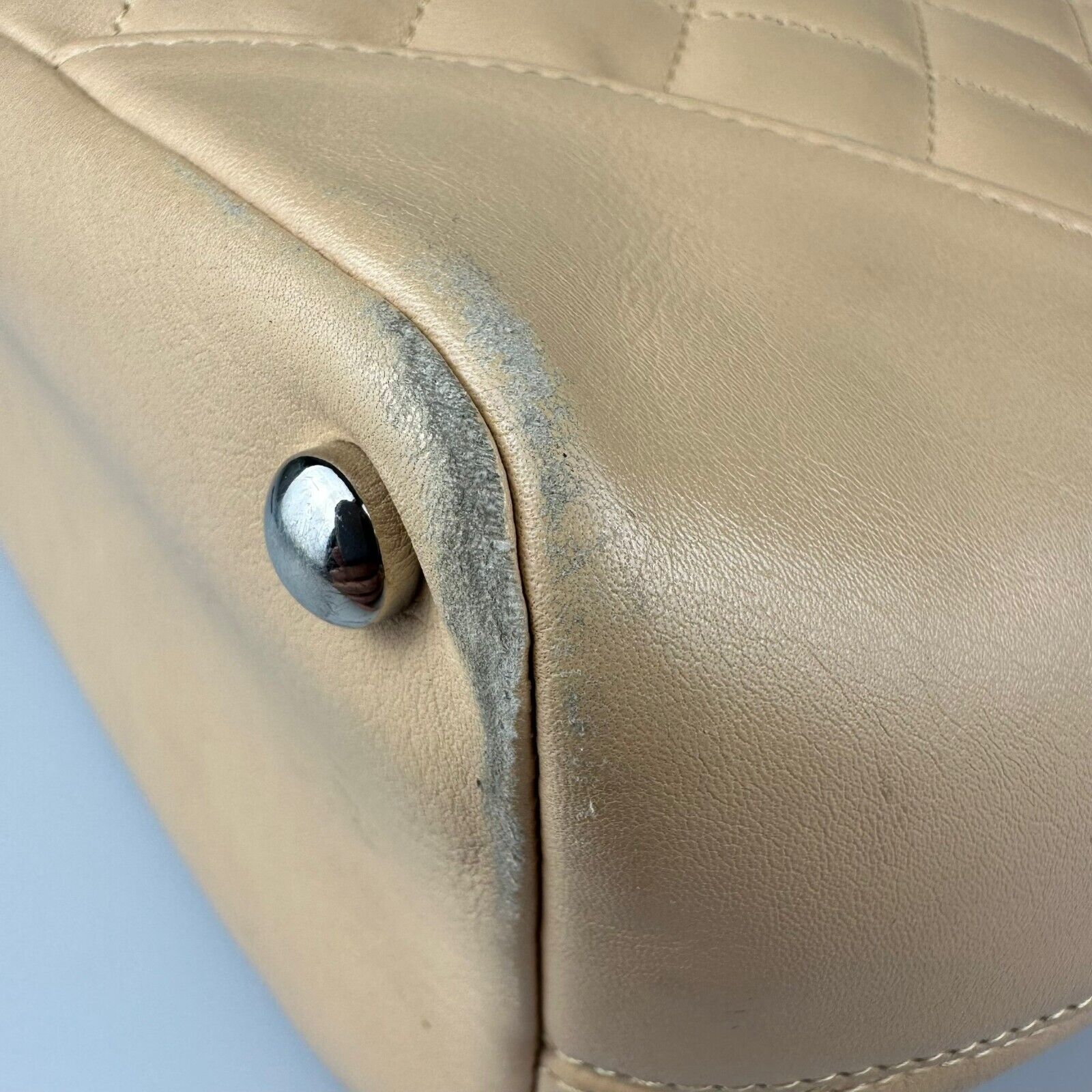 Chanel Ligne Cambon Tote Bag Mini/Small Beige