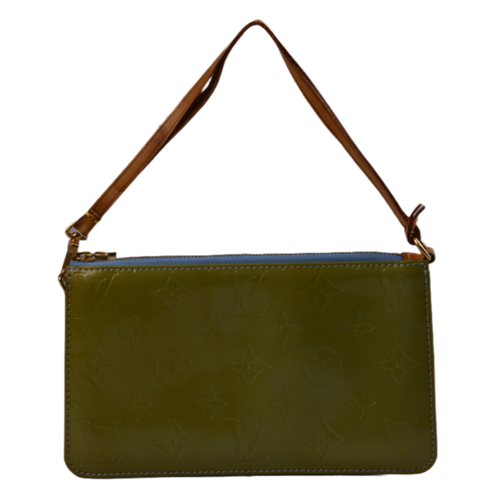 Louis Vuitton Monogram Vernis Lexington Shoulder Bag Green