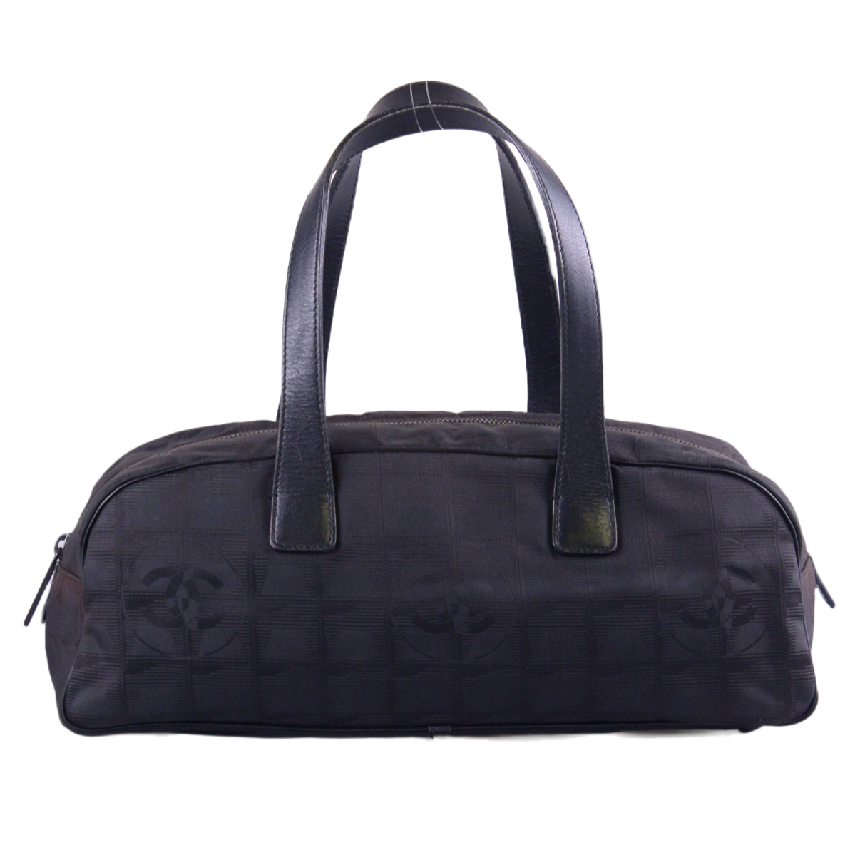 Chanel New Travel Line Bowler Bag Black