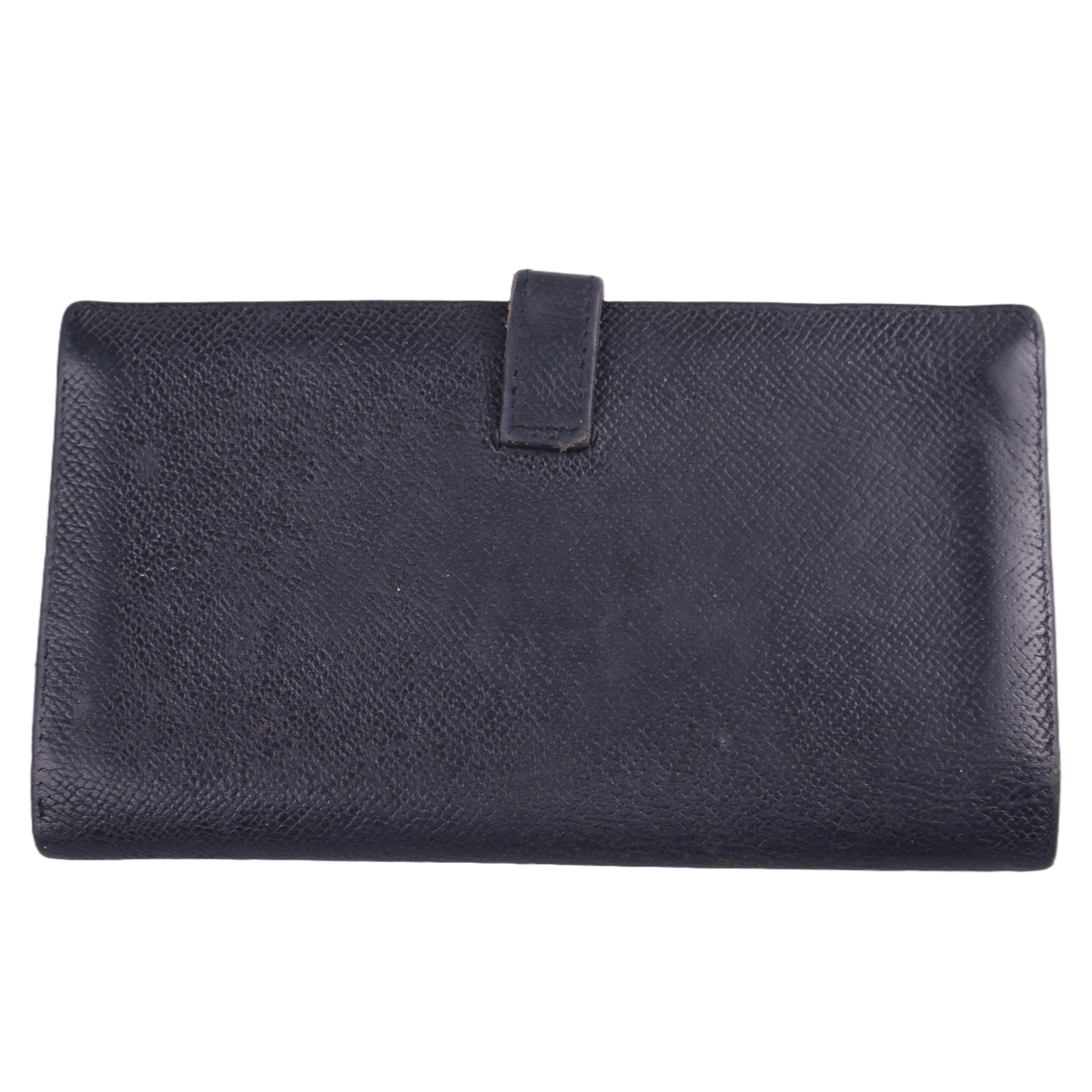 Hermes Bearn Gusset Long Wallet Black