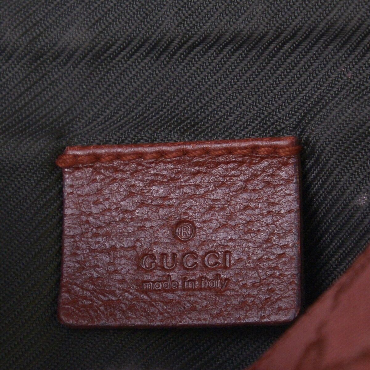 Gucci Monogram Clutch Pouch Bag Red
