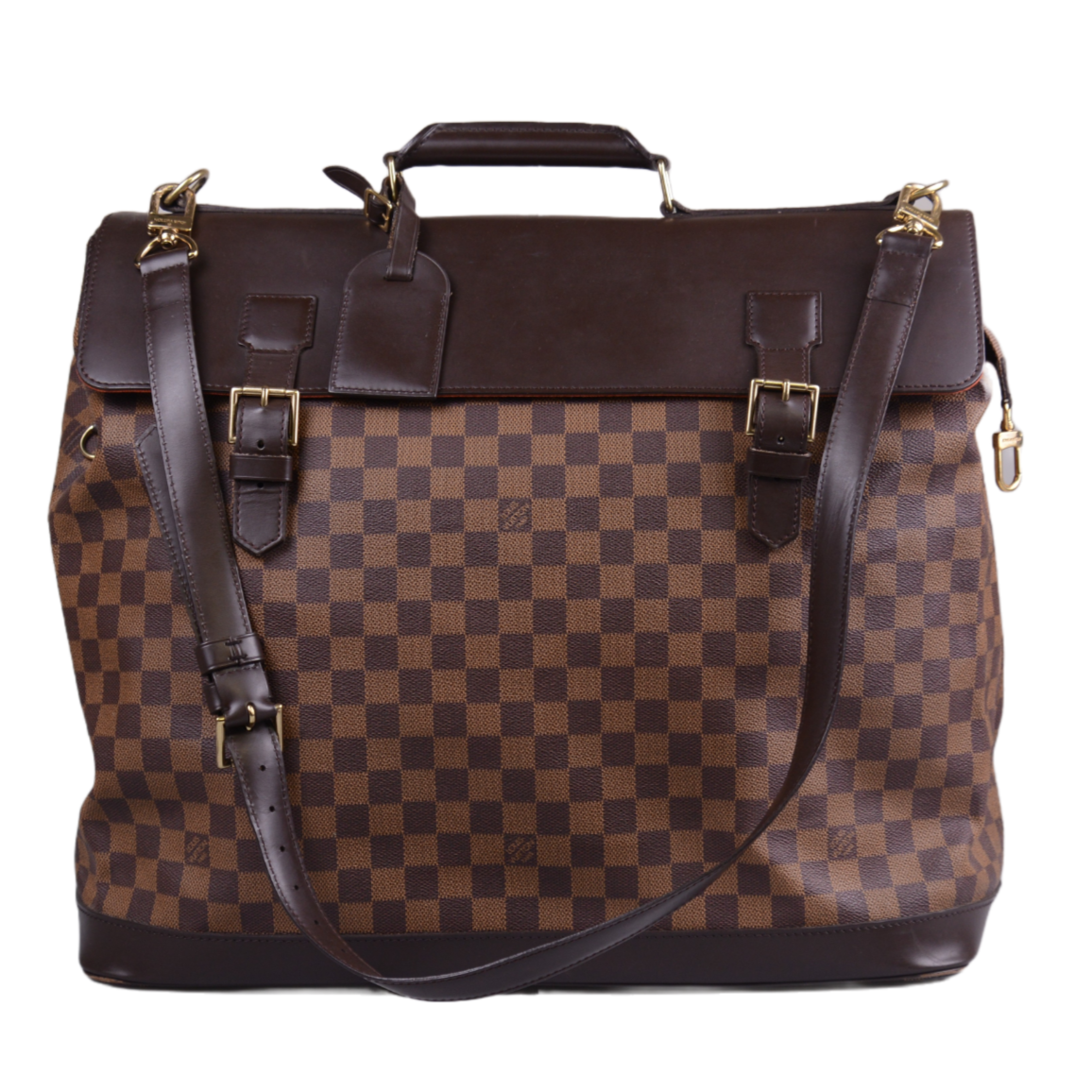 Louis Vuitton Damier Ebene West End PM Monogram Travel Boston Bag