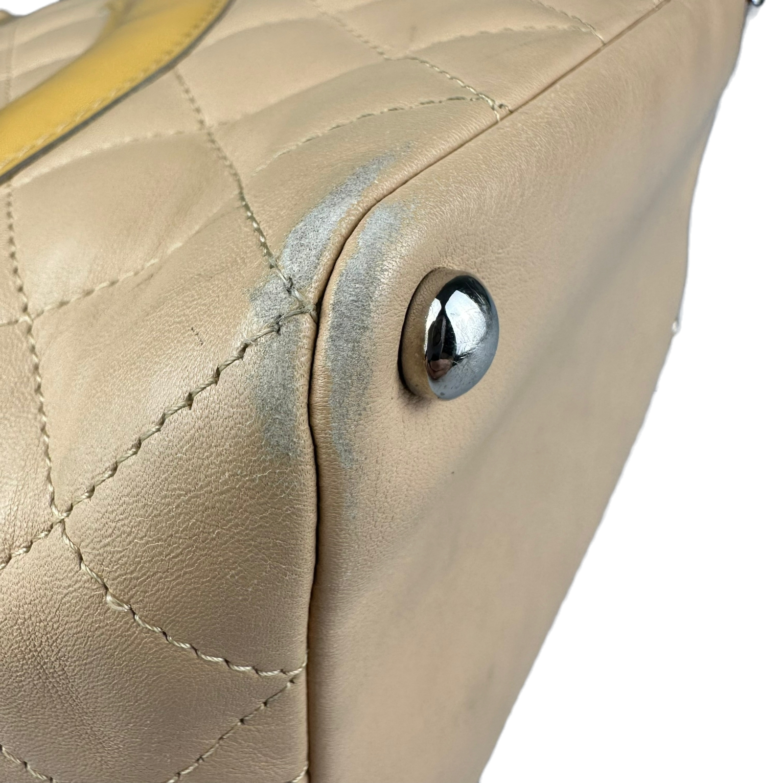 Chanel Ligne Cambon Tote Bag Mini/Small Beige